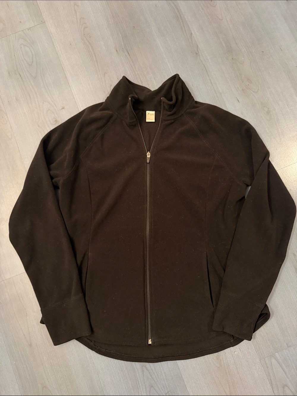 Old Navy Black Women's Full-Zip Fleece Jacket